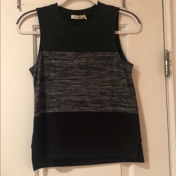 Rag and Bone Color Block Knit Tank - Picture 4 of 7